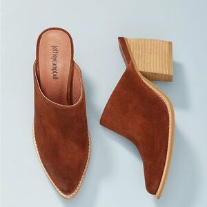 Jeffrey Campbell Favela Mules suede